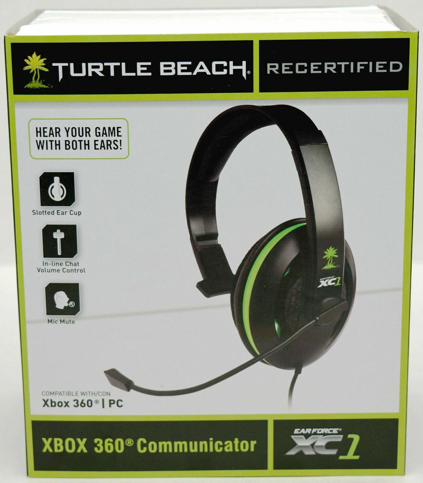 Turtle Beach Ear Force XC1 XBox 360 Live COMMUNICATOR Chat Gaming