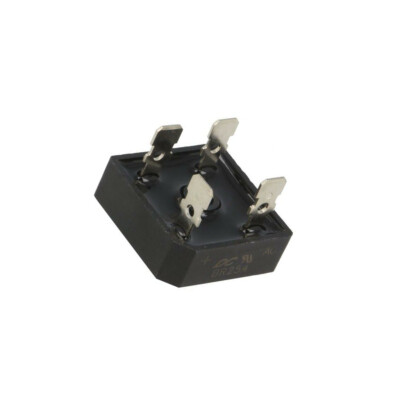 BR254 Einphasen Brückengleichrichter : 400V If: 25A Ifsm: 400A DC COMPONENTS
