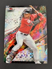 2024 Topps Finest #69 Andres Gimenez Common CheckerBoard Guardians