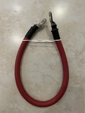 4/0 AWG Gauge Red Pure Copper Battery Inverter Cables Solar, RV, Boat, 2 Feet