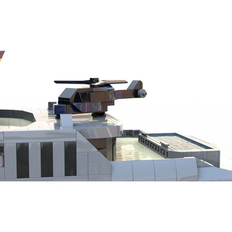 MOC-162171 Super Luxury Large Yacht Model 5671 Pieces Building Kit Gift - Image 4 of 4