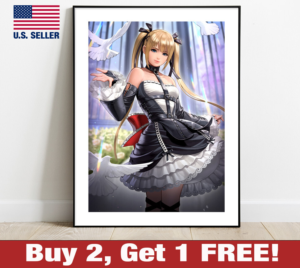 Dead or Alive Marie Rose Dress Poster 18