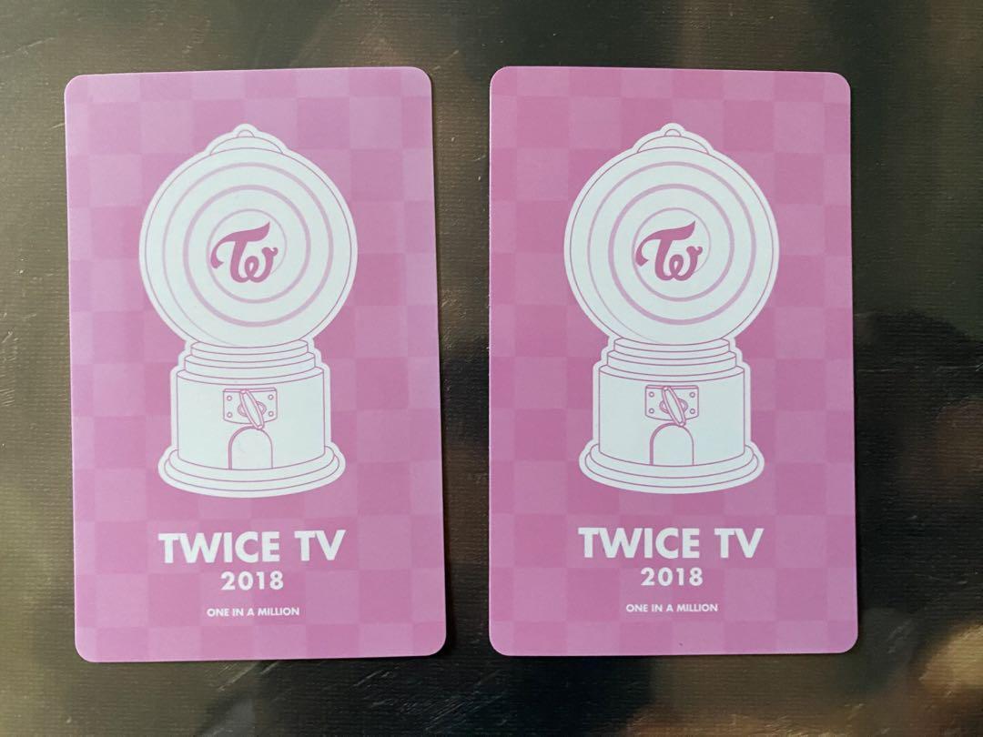 TWICE SANA TWICETV TWICE TV OFFICIAL PHOTO CARD | eBay