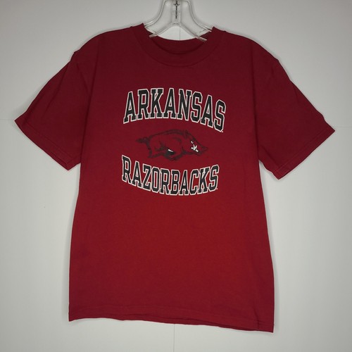 Arkansas Razorbacks T-Shirt Jugend Größe XL 14-16 Rot Kurzarm Champion - Bild 1 von 5