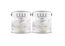 ELLE DECORATION 2x2,5 Liter No. 625 Nestled Wandfarbe Matt by Crown B-WARE