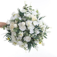 Dia.50cm Wedding Party Artificial Rose Flower Ball Vase Table Centerpieces Decor