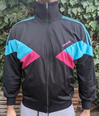 80s Vintage Adidas Originals Full Zip Track Top/Jacket | eBay UK