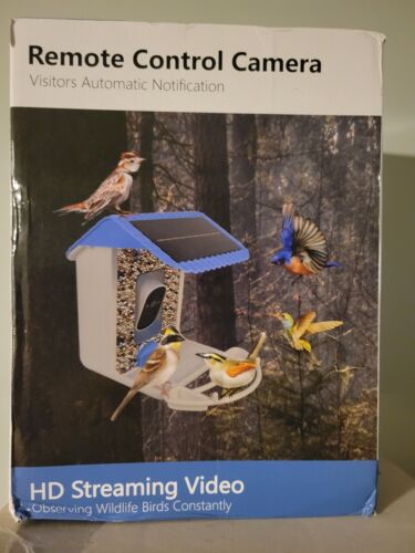 Smart AI Recognition Bird Feeder HD Streaming Video  - Afbeelding 1 van 3