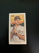 2022 Topps T206 Wave 1 Online Exclusive C.J. Cron Rockies W1-26 Base 100 Subject