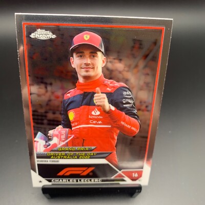 2023 Topps Chrome F1 #168 Charles Leclerc Scuderia Ferrari
