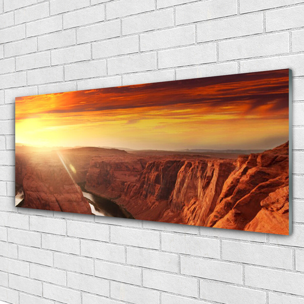 Image tableaux 125x50 paysage Grand Canyon pour créer une bulle d'évasion