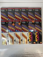 NEW BLANK VHS T-120 TAPES / Original Sealed Packaging / Lot of 18 w/ FREE SHIP