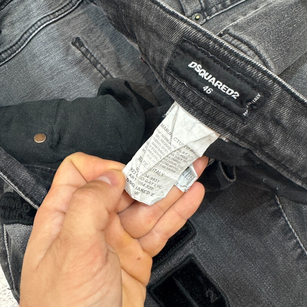 ポケット Dsquared2 Cool Guy Jean Gray EU46 US30 Mens Jeans | eBay