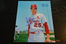 JULIAN JAVIER SIGNED CARDINALS PHOTO