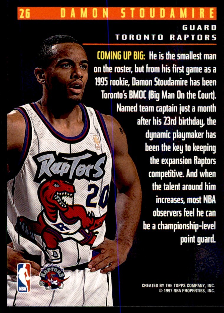 1997 Raptors Jersey Game Toronto Raptors Tracy McGrady 98-99
