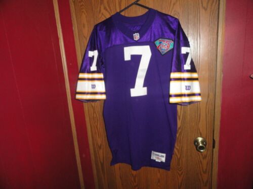 randall cunningham vintage authentic sewn minnesota vikings jersey pro line 44 m - Picture 2 of 4