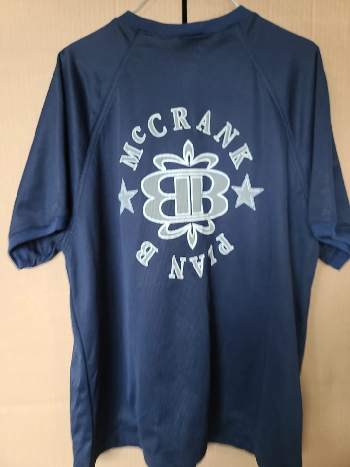 Rick McCrank Plan-B Skateboarding Blue Mesh Jersey. Size Large. USA. RARE! Promo - Image 2 of 4