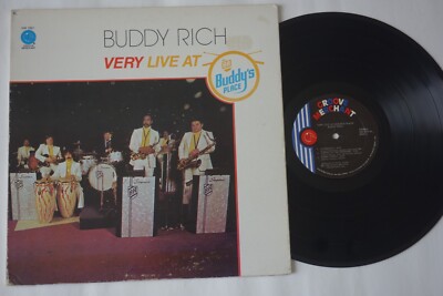 Buddy Rich Very Live At Buddys Place Vinyl LP 1974 GM 3301