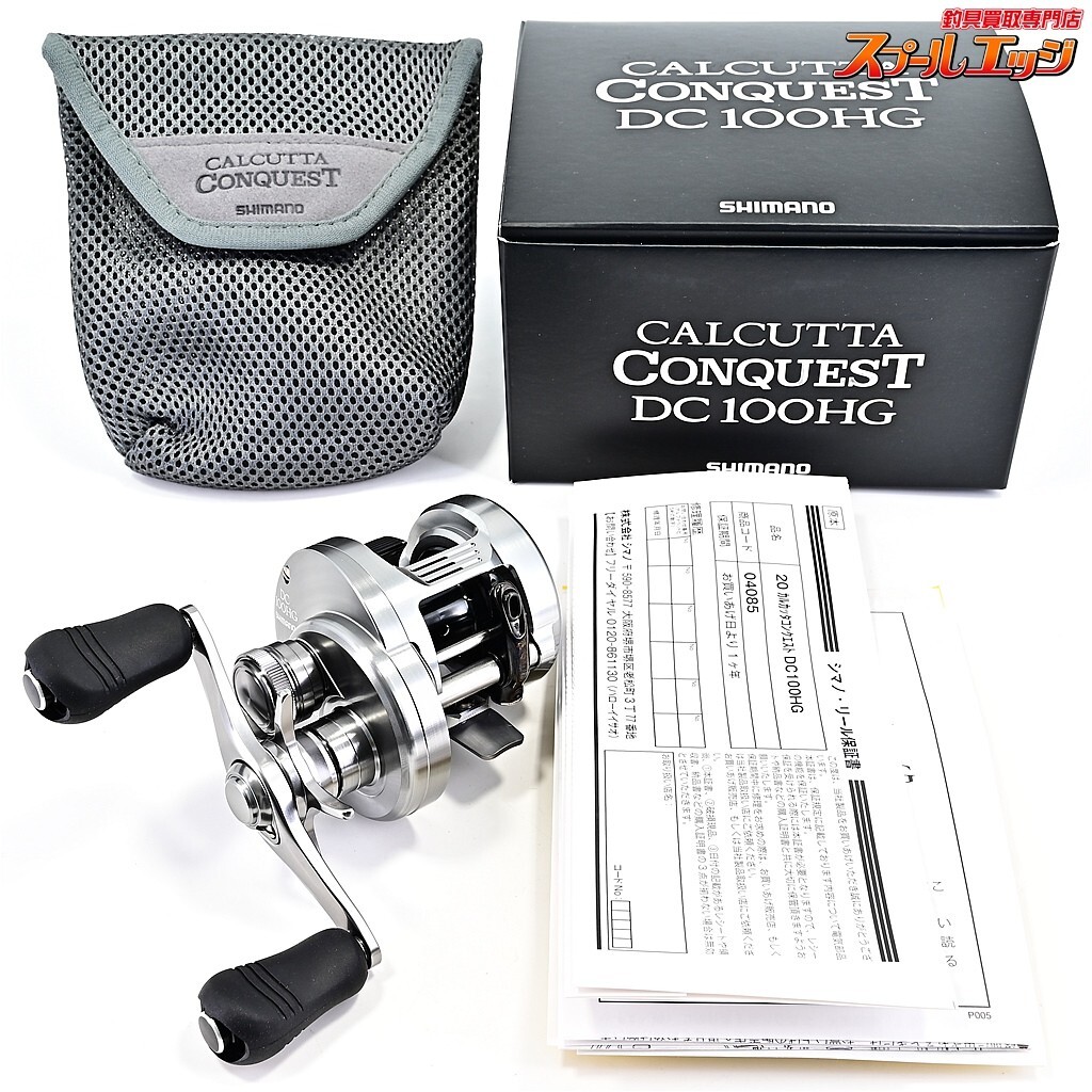 New other】Shimano 20 CALCUTTA CONQUEST DC 100HG Baitcast