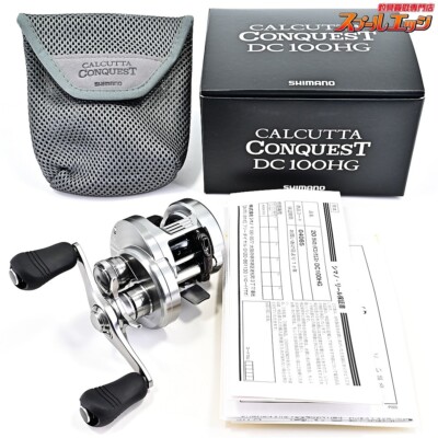 New other】Shimano 20 CALCUTTA CONQUEST DC 100HG Baitcast Reel