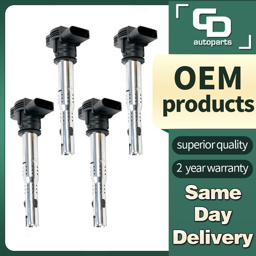 UF575 4X Ignition Coils for Audi A5 Rabbit Passat Volkswagen Beetle