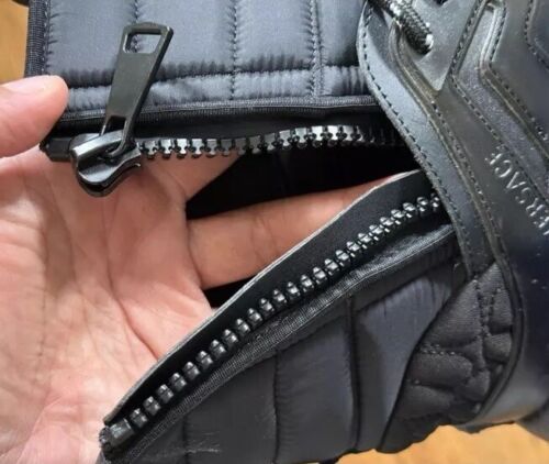 Triple Black High Top Versace Chain Reaction Sneakers - Picture 4 of 11