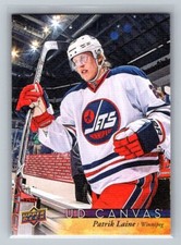 2017-18 Upper Deck UD Canvas #C89 Patrik Laine Winnipeg Jets Hockey Card