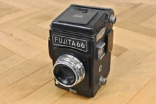 Fujita 66 Model SL SLR 6x6 Medium Format + 80mm f3.5 Lens from Japan, Sold as-is