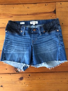 madewell maternity shorts