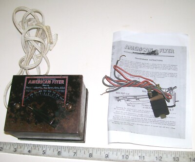 Vintage American Flyer AF 2 Transformer 75 Watt Tested & Works Postwar 1947 ~ 53