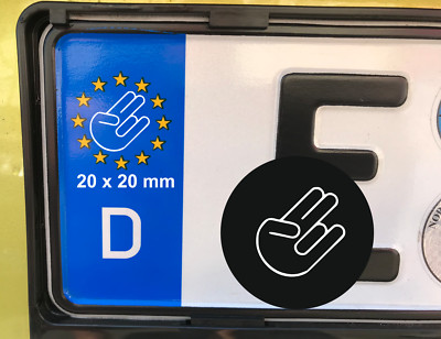 4x Shocker Hand Aufkleber JDM OEM DUB Tuning dapper illest static Plotterfactory