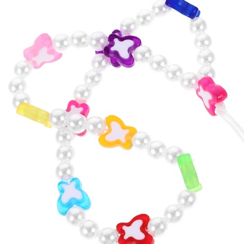 2 Pcs Mobile Phone Chain Miss Lanyard for Cell Beaded Charms Strap - 第 7/12 張圖片