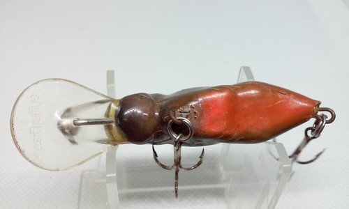 Bagley Small Fry Bitty Craw Crayfish Dark Crayfish DC 2 1/4 Brass Crankbait Lure - 第 5/8 張圖片
