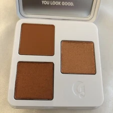 Glossier Monochromes Essential Eyeshadow Trio Shade Mesa 3.9g NIB