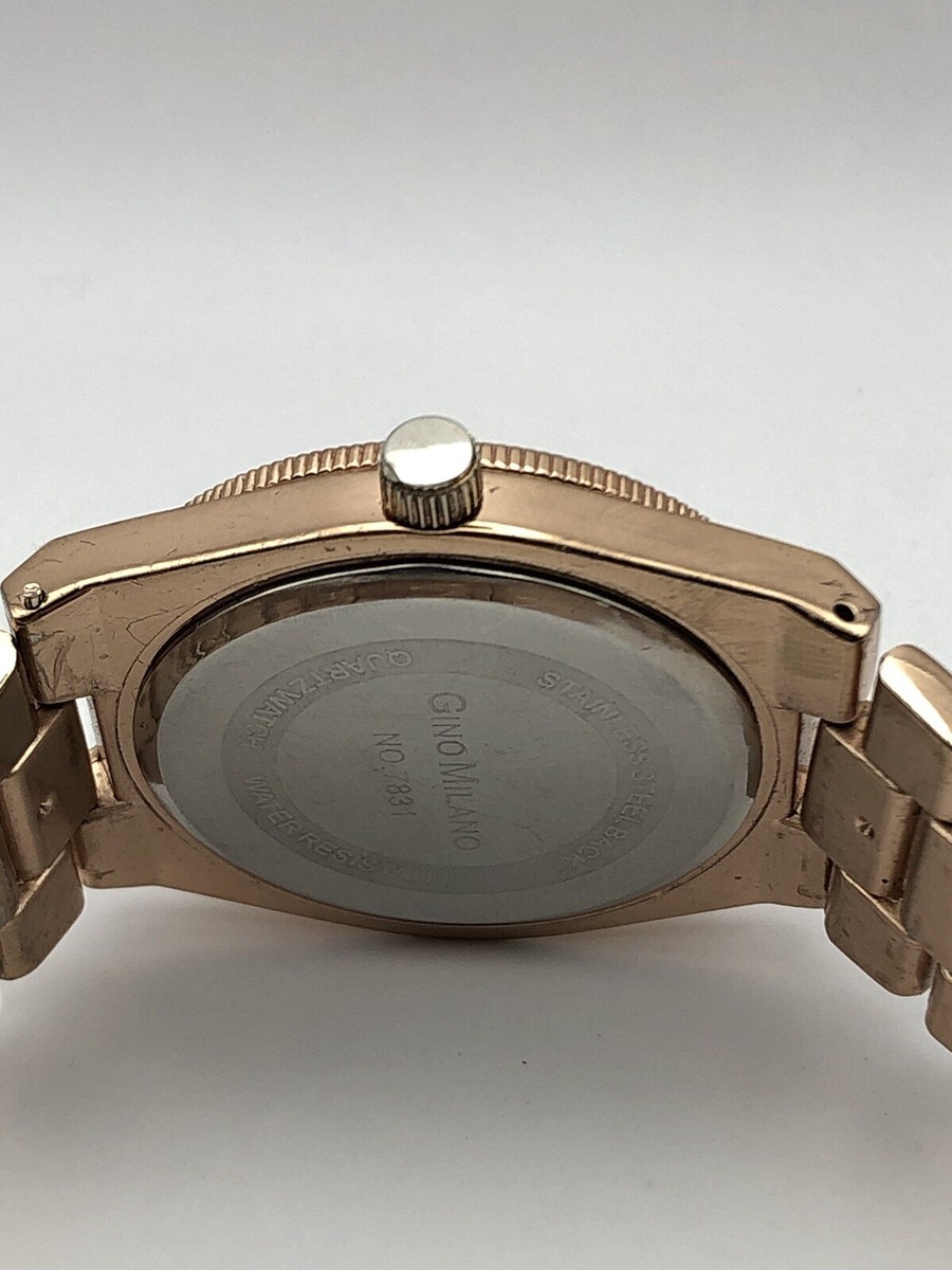 Gino Milano Unisex Watch Rose Gold (New Battery) Beautiful  display picture 2