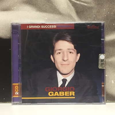 GIORGIO GABER - DIE GROSSEN ERFOLGE 2 CD EX/EX+ 2000 BMG ERINNERUNGEN