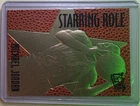 Fleer 23KT Gold Card Starring Role Insert #23 Michael Jordan Chicago Bulls NBA