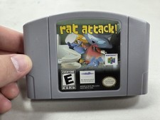 Rat Attack N64 Authentic Cartridge Only *Tested* SEE PICTURES Nice