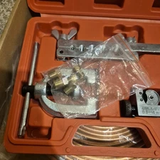 Brake Line Repair Kit 3/16 25FT Copper Steel Pipe Flaring Tool + 20 Nut Fittings