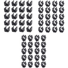 20Pcs Fishing Rod Holder Clip Billiards Pool Cue Clips Fishing Rod Storage Clips