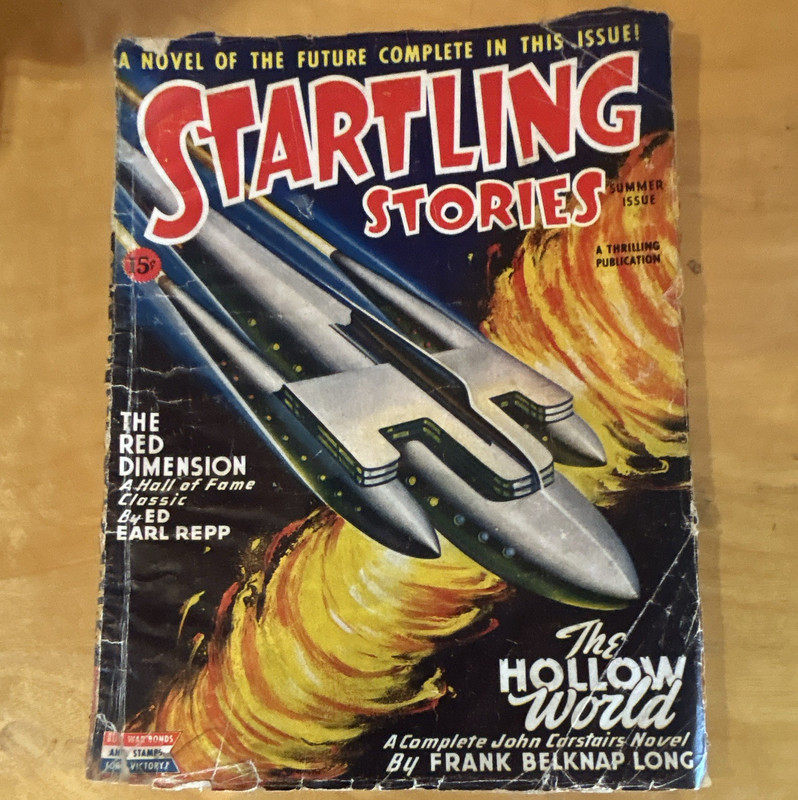 Startling Stories Magazine Summer Issue English Sci-Fi Long Ed Earl Repp