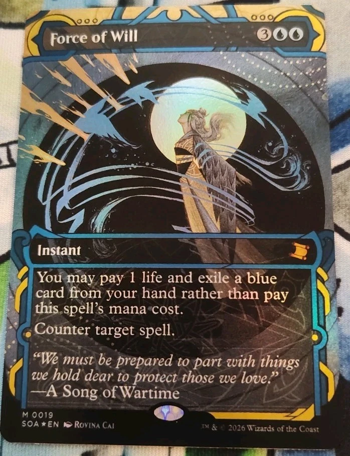 Collectible Individual Force of Will Card Games in English for
