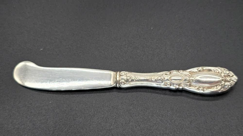 TOWLE KING RICHARD STERLING SILVER BUTTER SPREADER 5 3/4"  STERLING BLADE