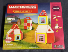 Magformers 50-Piece Build Up Set House Set Line - NIP