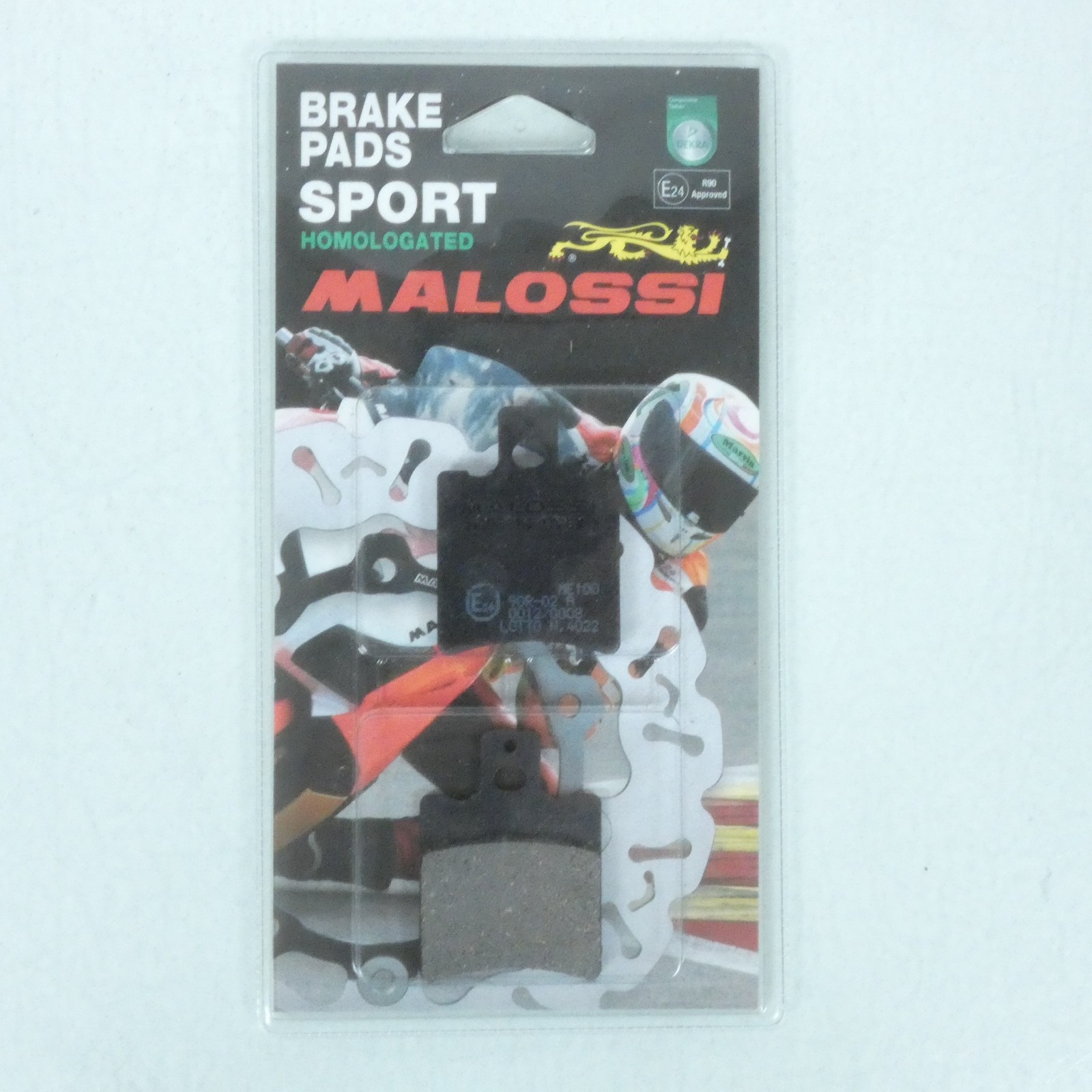 Plaquette de frein Malossi AV à haute friction pour MBK Booster NG 50cc