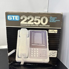 Rare Vintage Classic GTE 2350 Advanced Feature TelePhone Speakerphone
