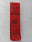NEW HARTFORD IOWA BUTLER CO GAR CIVIL WAR VET GRAND ARMY REPUBLIC REUNION RIBBON
