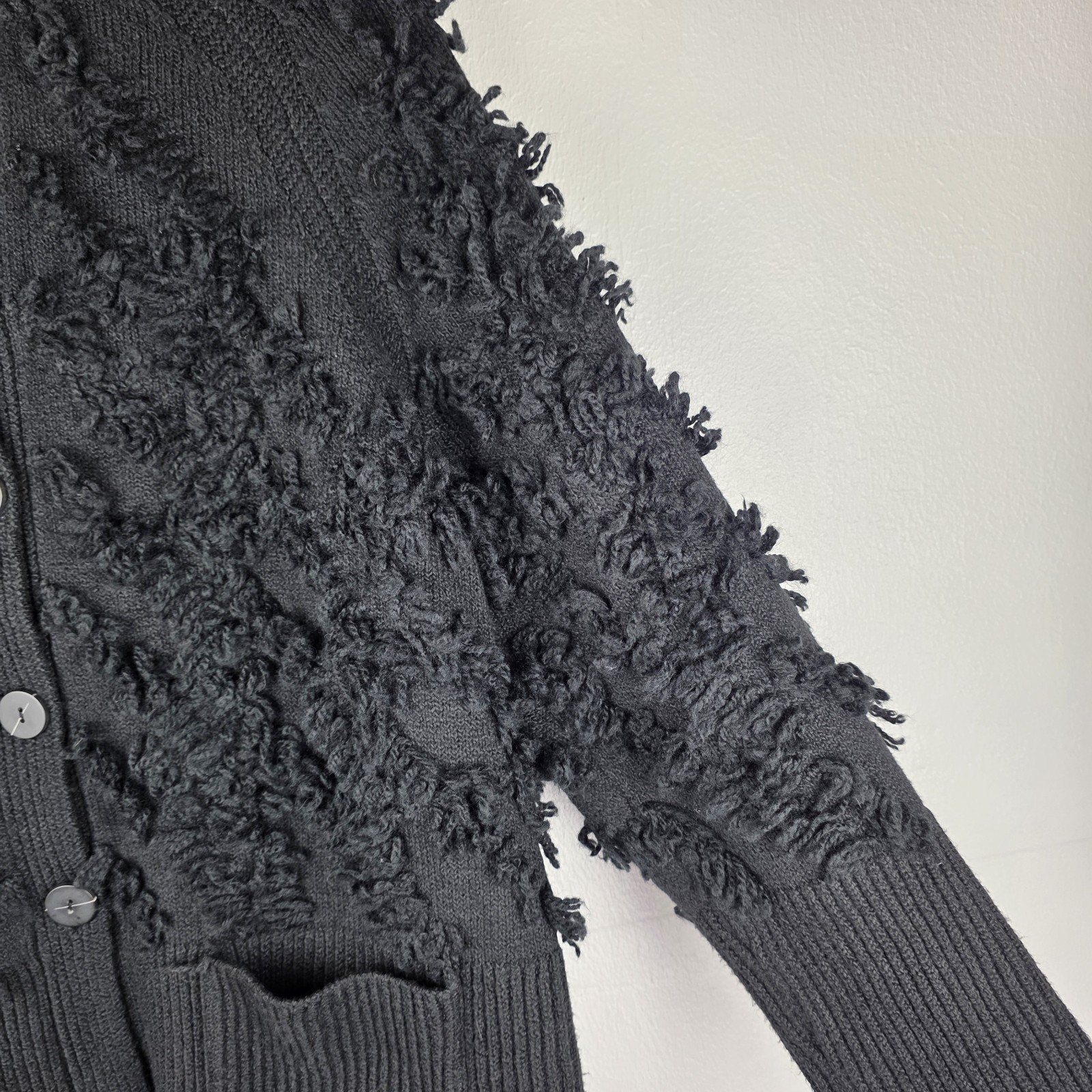 Pure Jill Elements Loop Yarn Knit Button Cardigan… - image 5