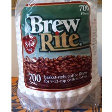 2-PACK Brew Rite Coffee Filter 8-12 Cups (140...