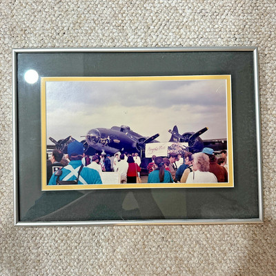 RARE! Vintage Original Photograph of Memphis Belle Aircraft at Airshow